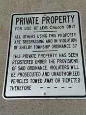 Retired road sign for sale  Utica