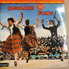 LP vinyl record HIGHLAND FLING pipoes drums of the 1st battalion Liverpool 1966 comprar usado  Enviando para Brazil