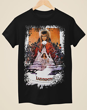Camiseta preta unissex inspirada em pôster de filme Labirinto comprar usado  Enviando para Brazil