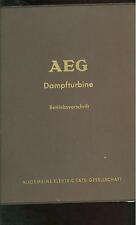 Aeg dampfturbine betriebsvorsc gebraucht kaufen Aeg dampfturbine betriebsvorsc gebraucht kaufen  Berlin