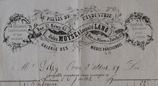 Facture bordeaux 1899 d'occasion  Nantes-
