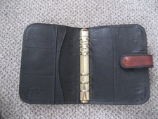 Vintage leather filofax for sale  LONDON