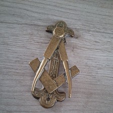 Brass masonic door for sale  MANCHESTER