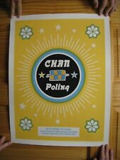 Chan Poling Poster Signed Numbered Aesthetic Apparatus 2 of 100 comprar usado  Enviando para Brazil