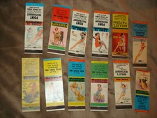 Girlie matchcovers many for sale  Hayward