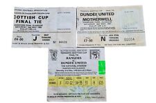 Ticket stubs dundee for sale  DUNDEE