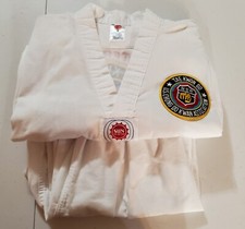 Dobok de Taekwondo Branco Adulto (Uniforme) | Tamanho 3 | Associação Chung Do Kwan dos EUA, usado comprar usado  Enviando para Brazil