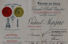 Facture bordeaux 1917 d'occasion  Nantes-