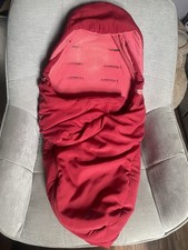 Quinny General śpiworek czerwony przytulne palce, używany na sprzedaż  Wysyłka do Poland