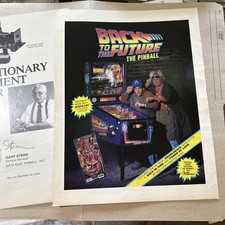 Back future pinball for sale  Santa Ana