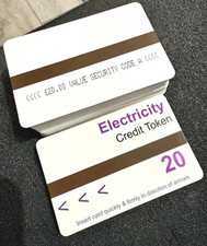 Electric meter cards for sale  PERSHORE