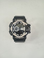 Relógio digital analógico CASIO G SHOCK GA 400 preto branco resistente a choques Japão comprar usado  Enviando para Brazil
