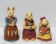 Bunny rabbits resin for sale  Gwynn Oak
