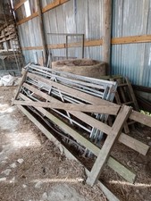 Wooden cattle barrier. for sale  SKEGNESS