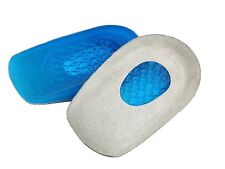 2 almofadas de calcanhar em gel silicone camurça conforto palmilha almofadas pés sapatos cuidados com os pés comprar usado  Enviando para Brazil