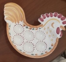Piatto portauova gallina usato  Monsummano Terme