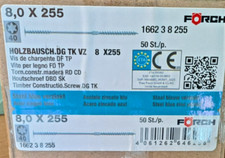 50st förch holzbauschrauben gebraucht kaufen  Linden