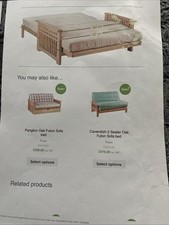 Futon cover mattress for sale  UPMINSTER
