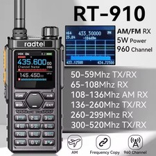 Radtel 910 handheld for sale  DUDLEY