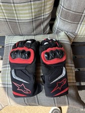 Motorcycle gloves alpinestars for sale  NOTTINGHAM