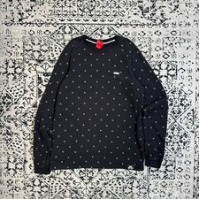 Nike Unisex Czarna bawełna Okrągły dekolt Rozmiar M Multiwoosh Y2K lata 90. Archiwum Regular Fit na sprzedaż  PL