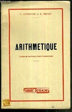 Arithmetique classe mathematiq d'occasion  France