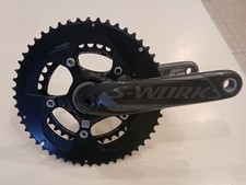 Usado, Pedivela Specialized S-Works BB30 carbono 175mm 11 velocidades, 52/36t cinco parafusos, 595 G comprar usado  Enviando para Brazil