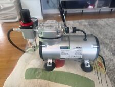 Compressor aerógrafo TIMBERTECH AS18-2 mini 4 barras/parada automática pistão sem óleo 125W comprar usado  Enviando para Brazil