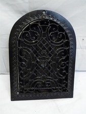 Grelha de ventilação grelha térmica registro ornamentado parede ferro fundido topo arco G comprar usado  Enviando para Brazil