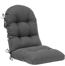 Almofada de cadeira Qilloway encosto alto para Adirondack cinza escuro caixa aberta nova comprar usado  Enviando para Brazil