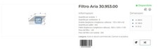 Filtro aria ford usato  Gioia Tauro