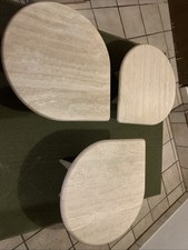 Travertin dreisatz couchtische gebraucht kaufen  Hildesheim