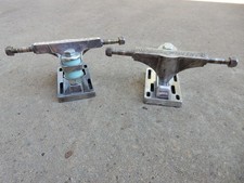 Caminhões de skate vintage - década de 1970 Makaha Pro IV - Excelente estado com peças novas, usado comprar usado Caminhões de skate vintage - década de 1970 Makaha Pro IV - Excelente estado com peças novas, usado comprar usado  Enviando para Brazil