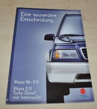 1997 Suzuki Vitara V6-2.0 Folheto Prospekt DE comprar usado  Enviando para Brazil