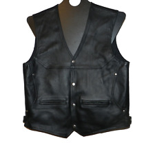 Leather motorcycle black for sale  Bishop