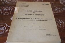 Technique conduite entretien d'occasion  Pont-d'Ain