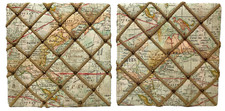 Global map french for sale  Denver