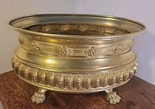 Antique brass oval for sale  Stafford