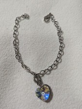 Braccialetto swarovsky pendent usato  Varallo Pombia