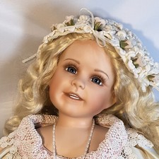 Porcelain doll linda for sale  BRISTOL