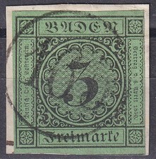 Baden nummernstempel 165 gebraucht kaufen  Oberschleißheim
