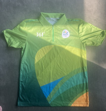Camisa polo masculina Rio 2016 Olympics 361 ajuste padrão EUA tamanho M - NOVA comprar usado  Enviando para Brazil