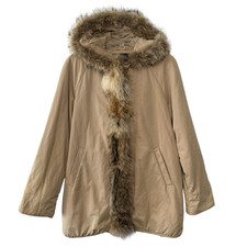 Sobretudo vintage La Nouvelle renascentista bronzeado termolite tampão capuz de pele de coiote M comprar usado Sobretudo vintage La Nouvelle renascentista bronzeado termolite tampão capuz de pele de coiote M comprar usado  Enviando para Brazil