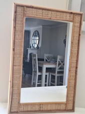 Bamboo wicker rectangular for sale  CARRICKFERGUS