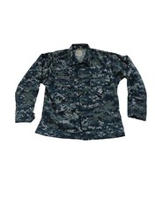 Navy camouflage jacket for sale  LLANELLI