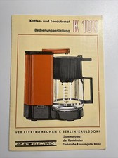 Kaffee teeautomat 109 gebraucht kaufen  Wanzleben