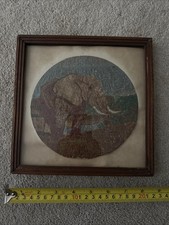 Antique framed embroidered for sale  COLCHESTER