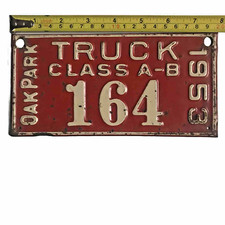 1953 truck license for sale  Greenfield