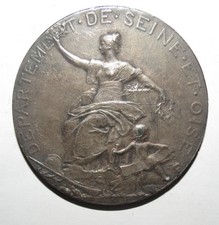 Médaille argent 1896 d'occasion  Pacy-sur-Eure