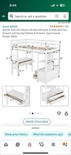 Kids twin loft for sale  Houston